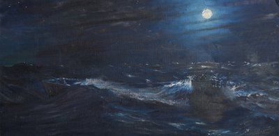 The Tell tale Moon, 1995, (óleo sobre tela) de Vincent Alexander Booth